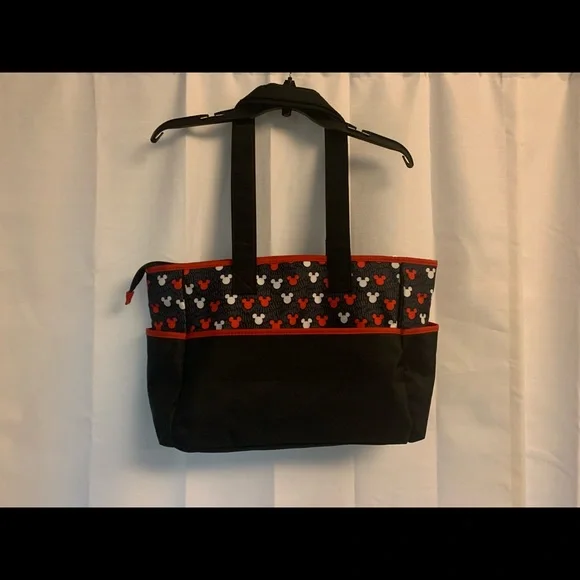 Disney Bay Diaper bag Mickey Mouse red black white gray - Picture 2 of 11